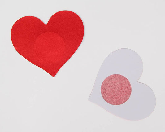 Red Heart Nipple Pasties