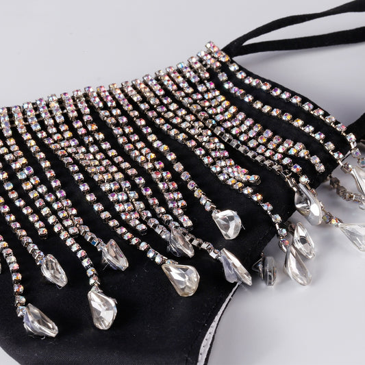 Rhinestone Glam Mask