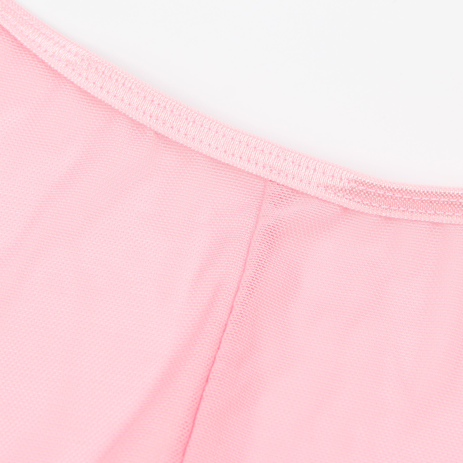 Pink mesh bra set