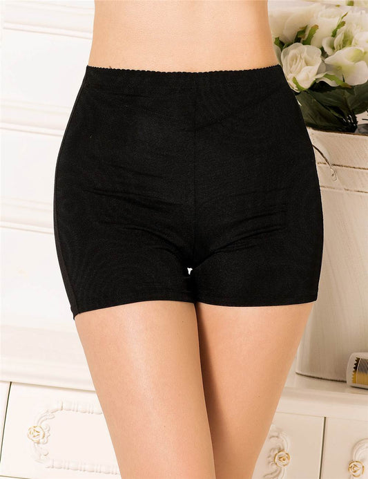 Butt Lifter Black Cutout Boyshorts