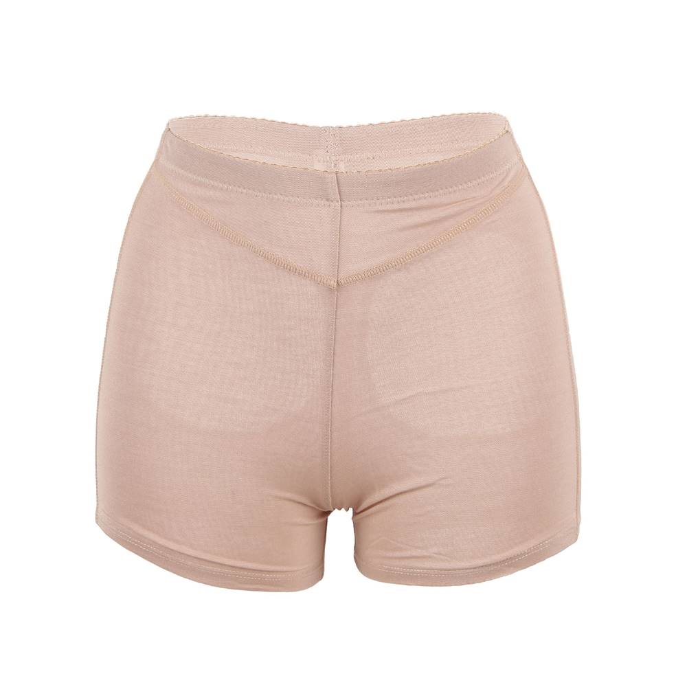 Butt Lifter Beige Nude Cutout Boyshorts