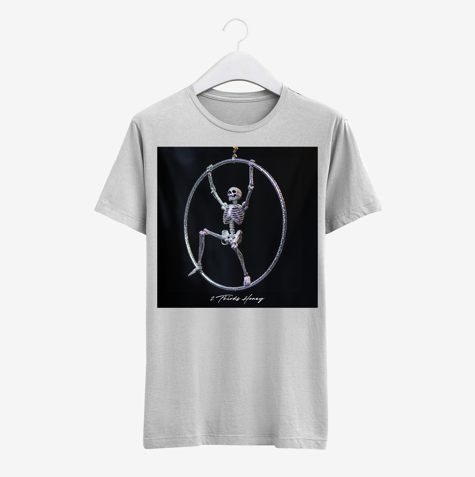 Aerial Hoop Skeleton T-Shirts