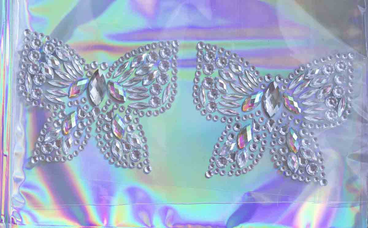 Butterfly Baby Rhinestone Pasties