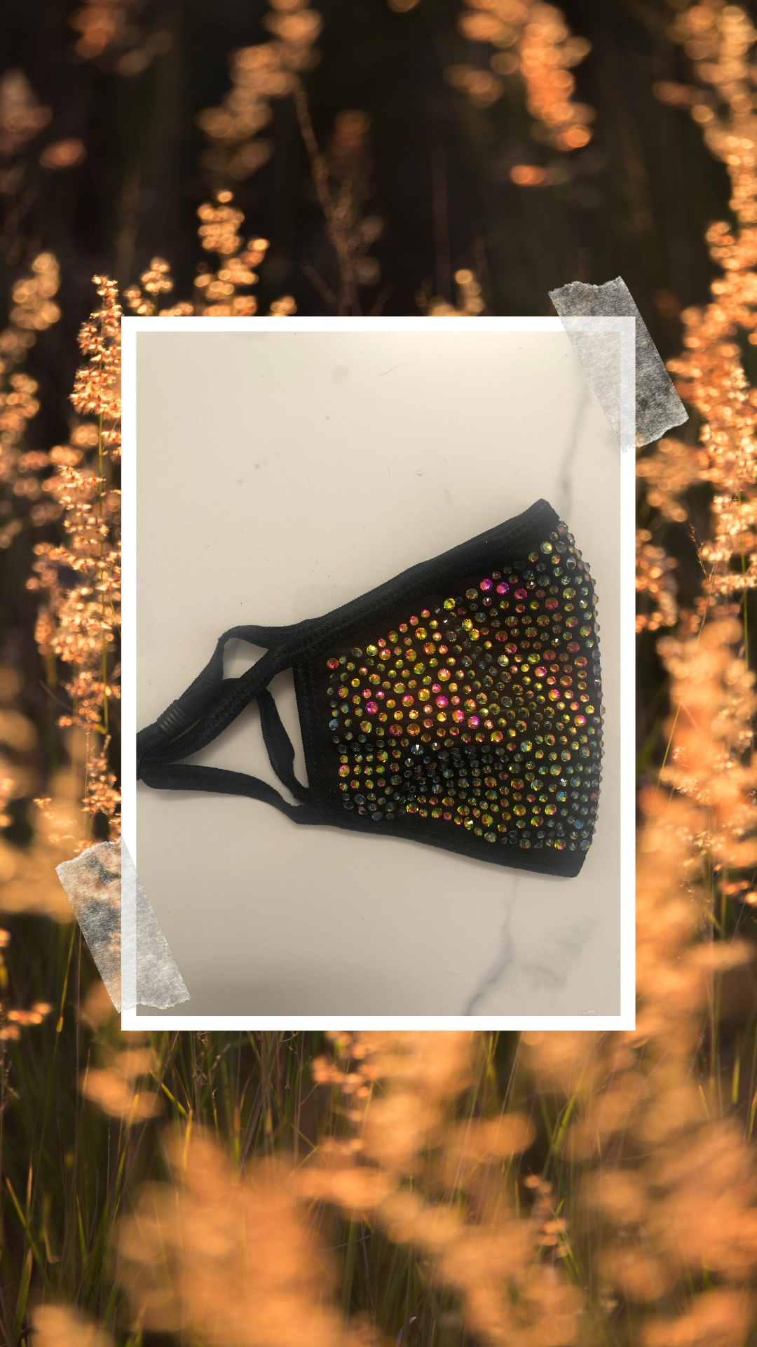 Assorted Rhinestone & Pearl Masks