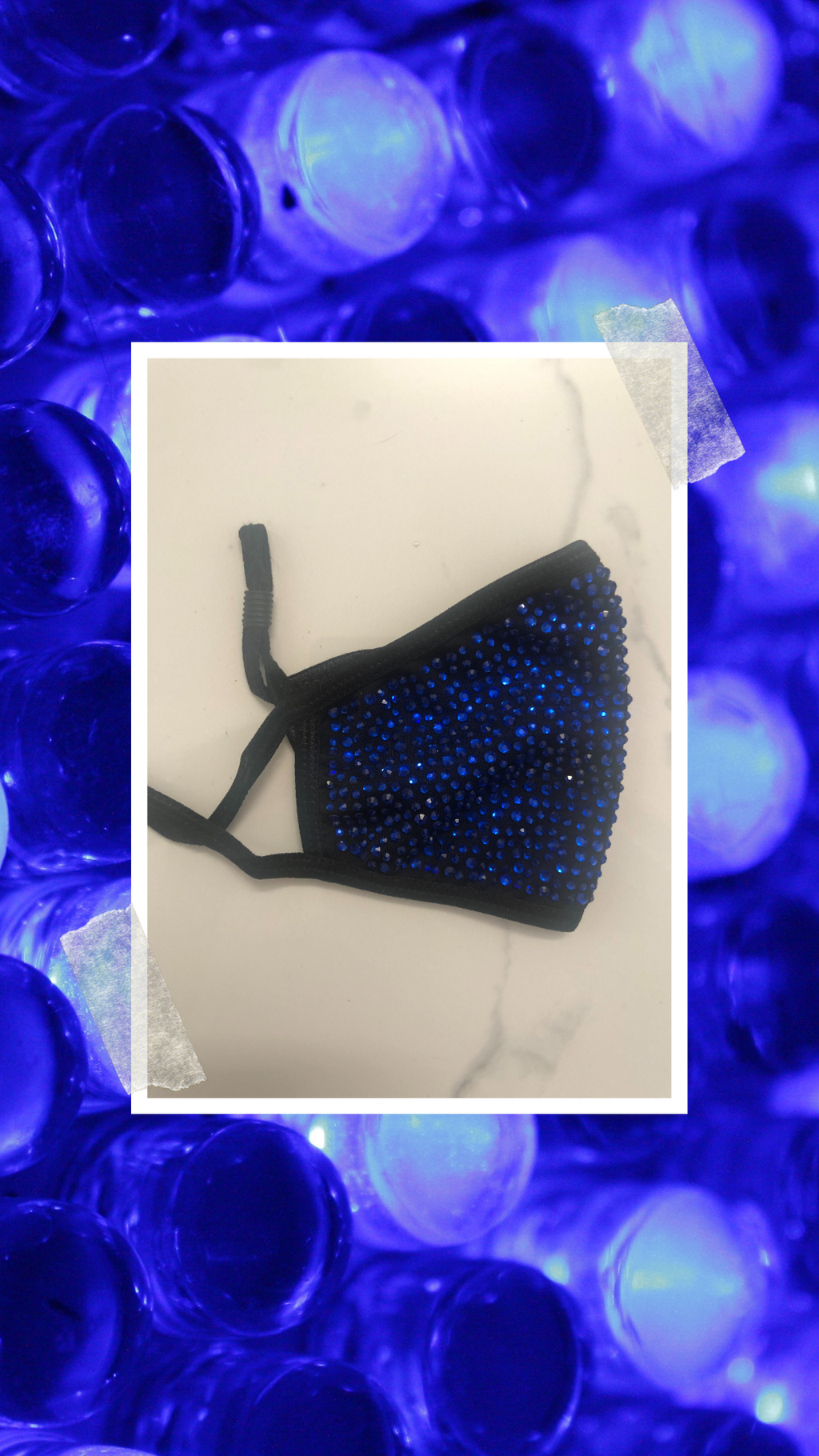 Assorted Rhinestone & Pearl Masks
