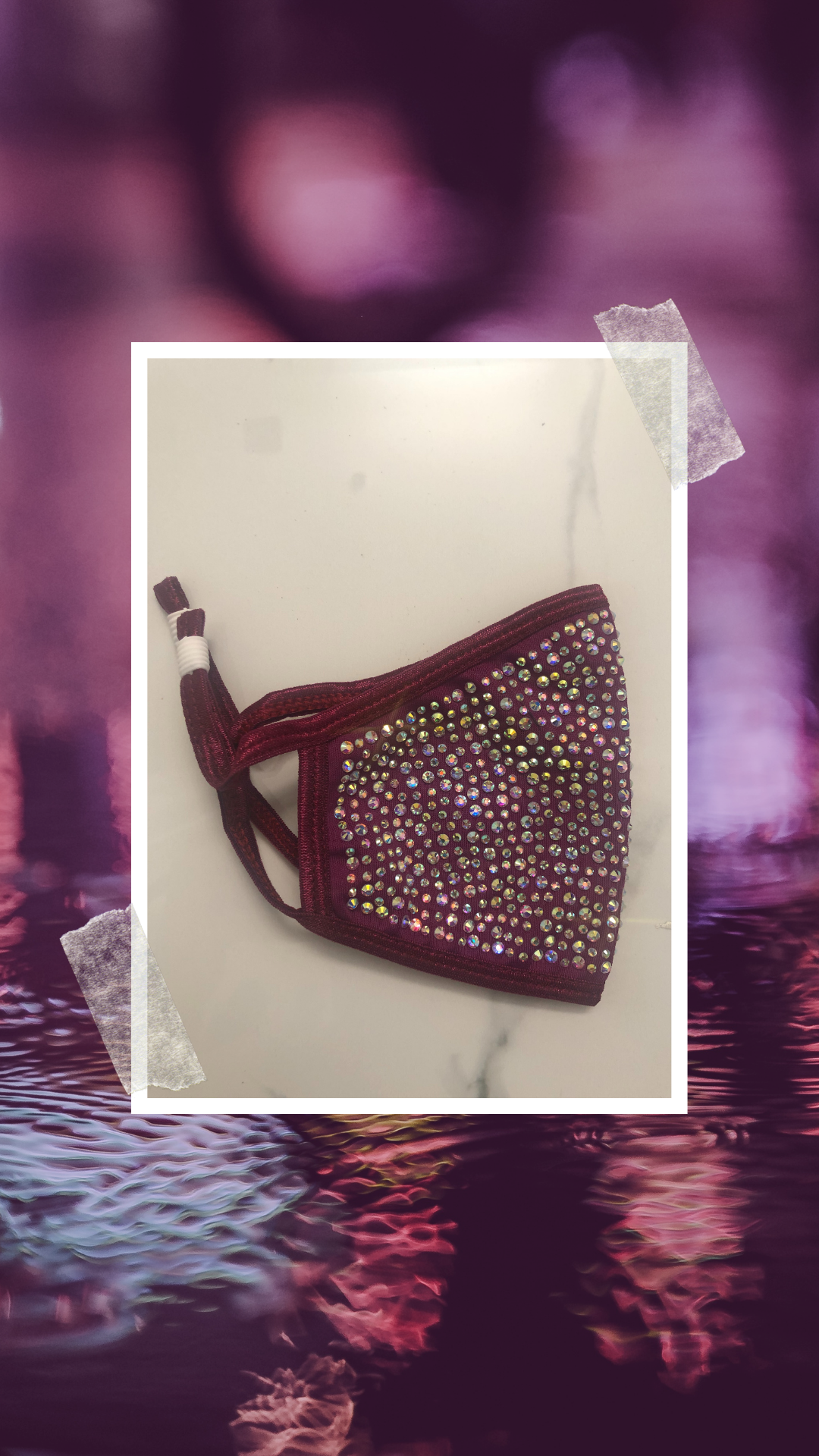 Assorted Rhinestone & Pearl Masks