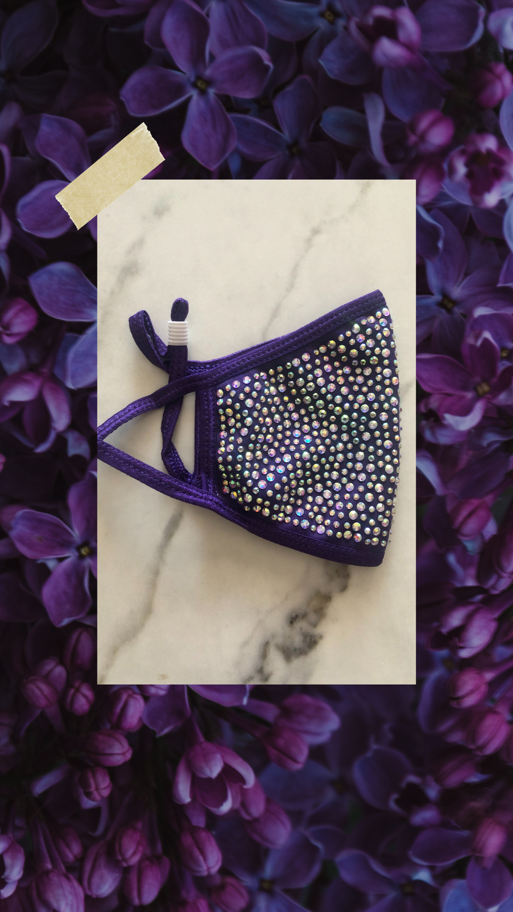 Assorted Rhinestone & Pearl Masks