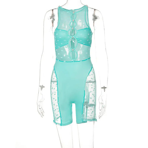Aqua Playsuit
